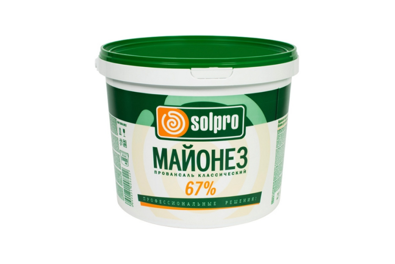 Майонез 67% SOLPRO, 9,6 кг